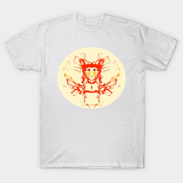 Mayan Goddess T-Shirt by Winterplay